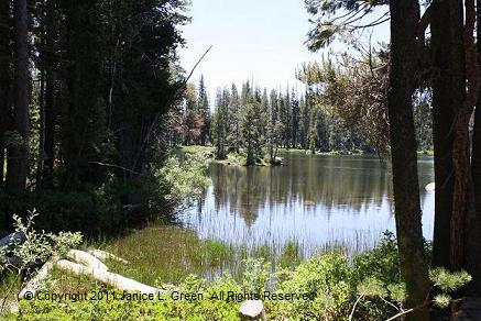 Kayaking fsihing, camping Goose Lake in the Golds Lake 